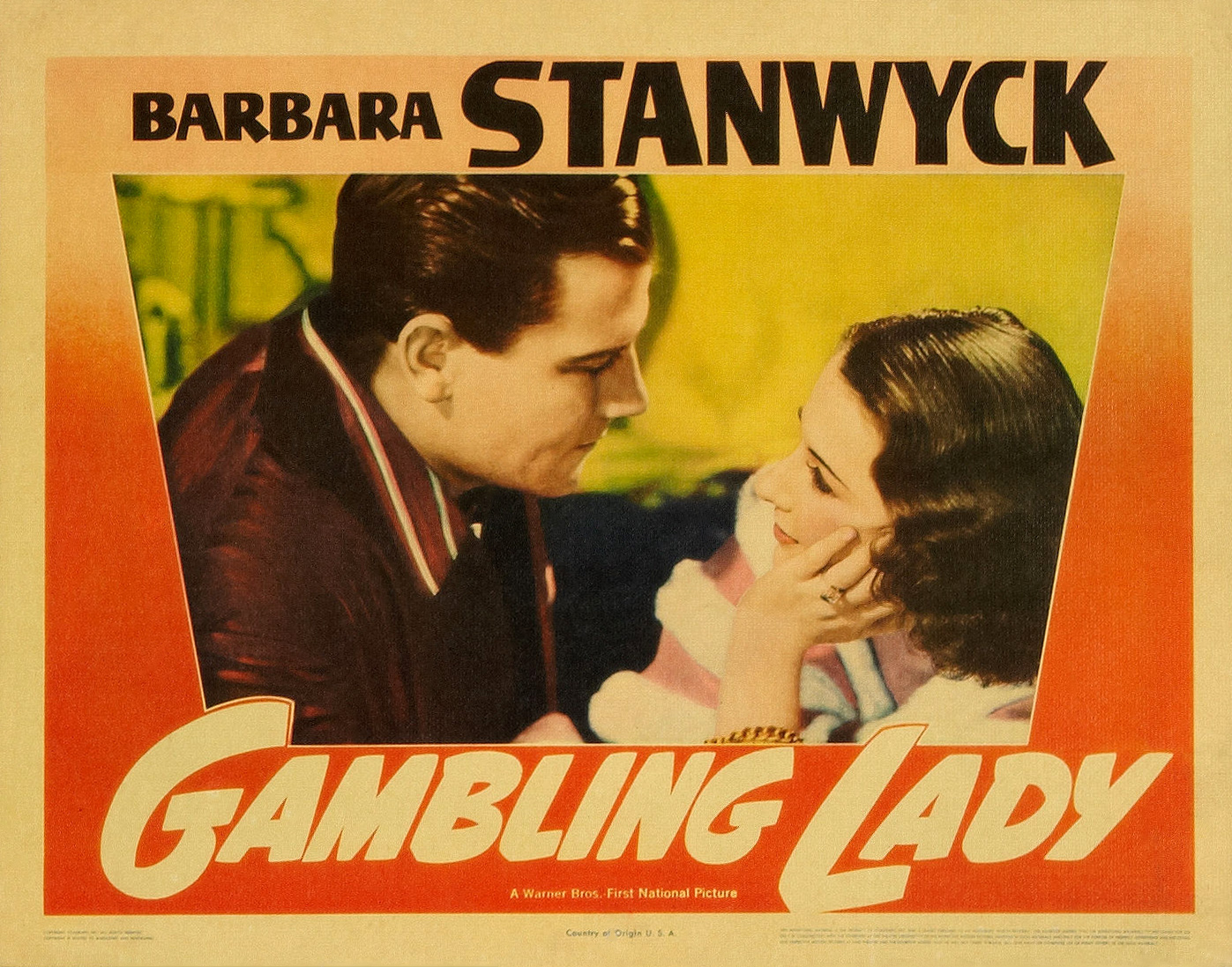 Gambling Lady (1934)